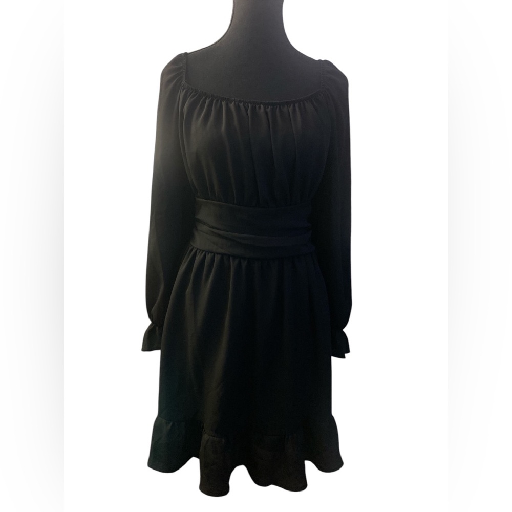 Miss Sparkling Elegant Black Dress GUC M